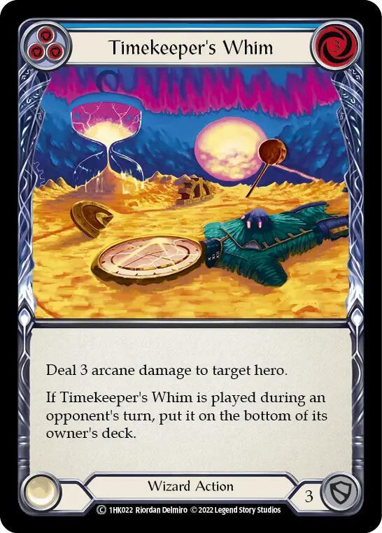 Timekeeper's Whim (Blue) card image