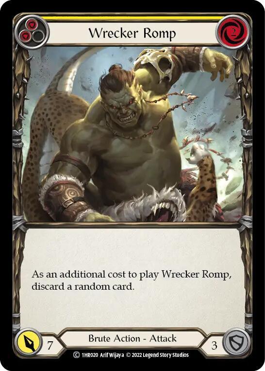 Wrecker Romp (Yellow) card image