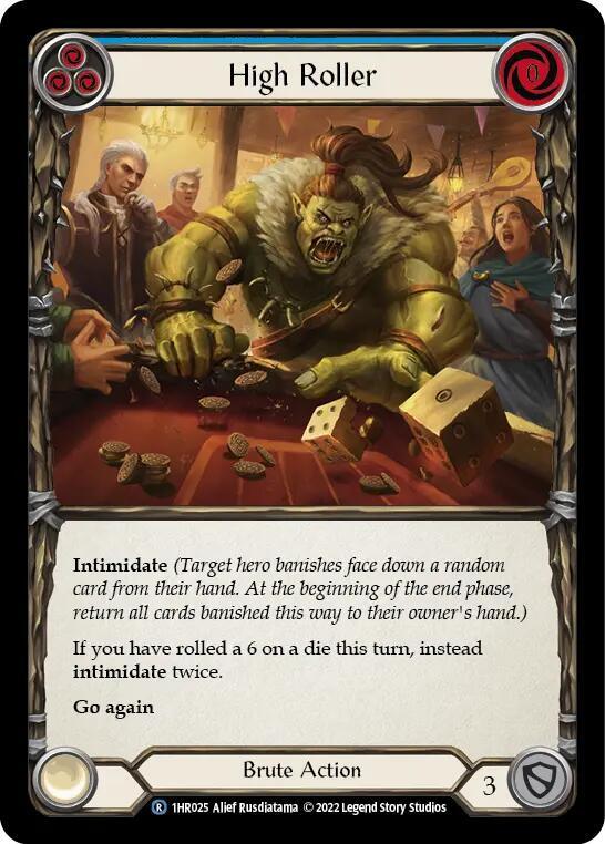 High Roller (Blue) card image