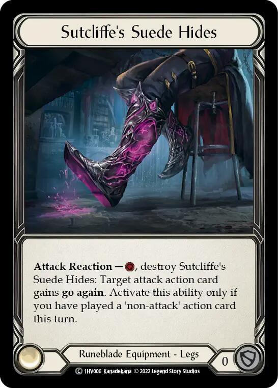 Sutcliffe's Suede Hides card image