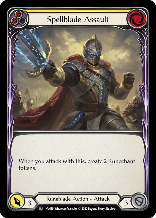 Spellblade Assault (Yellow) card image