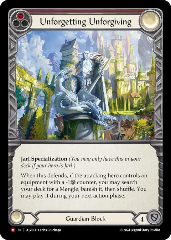 Unforgetting Unforgiving card image