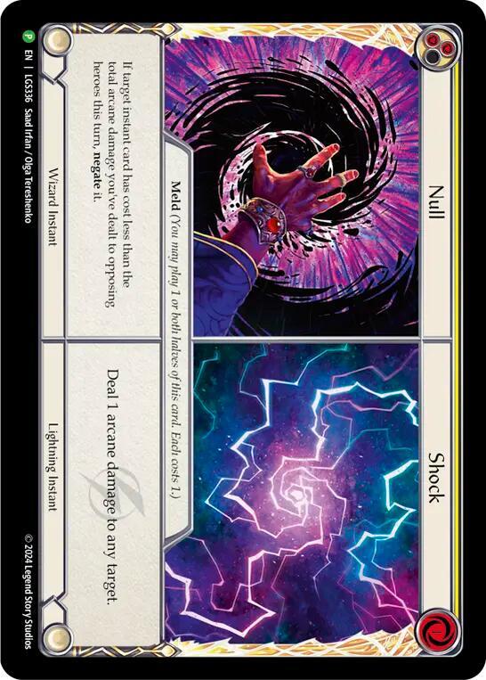 Null // Shock card image