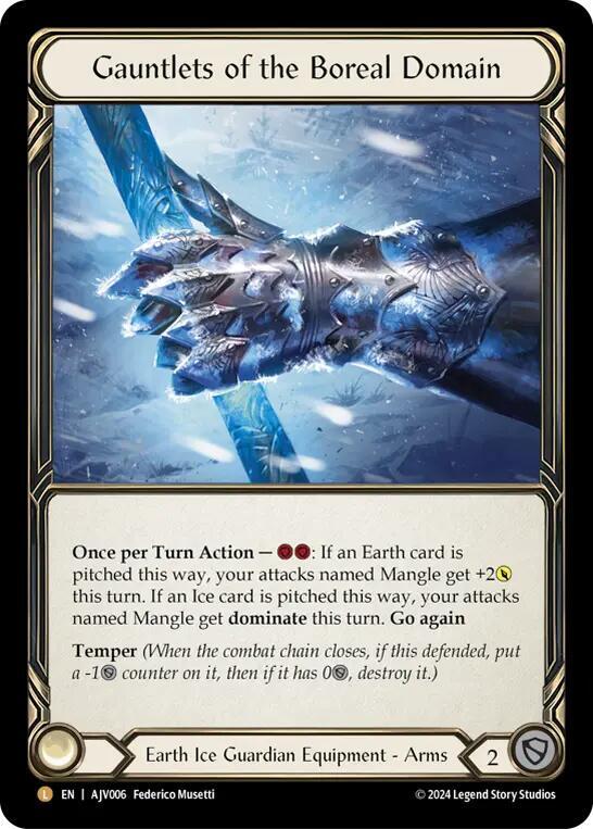 Gauntlets of the Boreal Domain card image