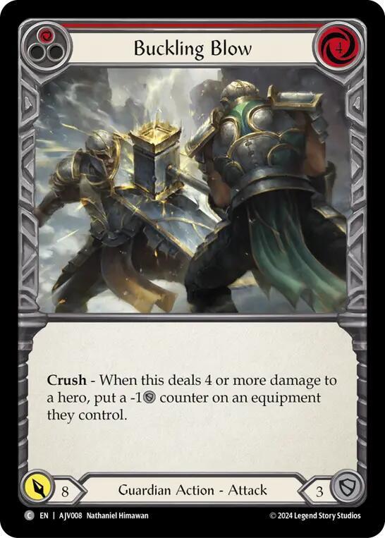 Buckling Blow (Red) card image