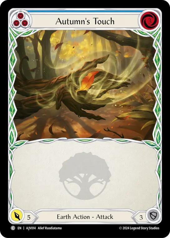 Autumn's Touch (Blue) card image