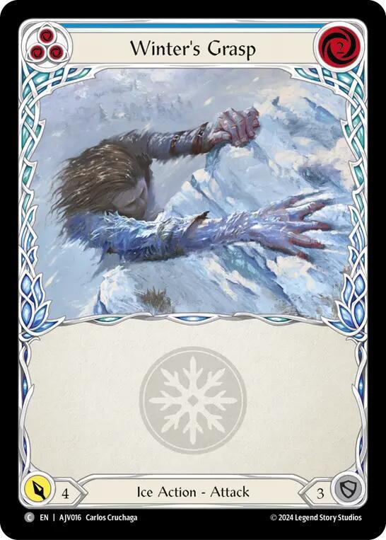 Winter's Grasp (Blue) card image