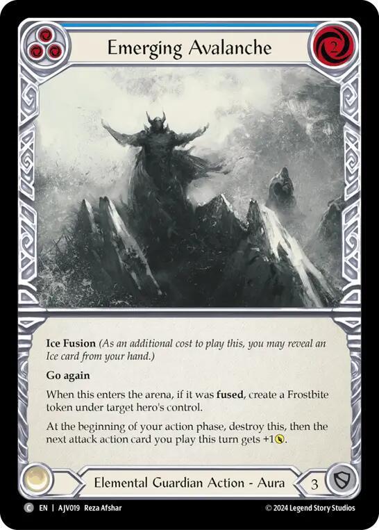 Emerging Avalanche (Blue) card image