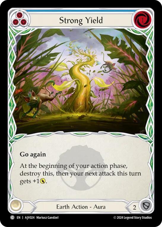 Strong Yield (Blue) card image