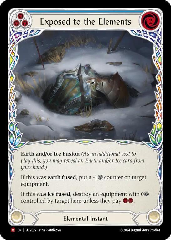 Exposed to the Elements card image