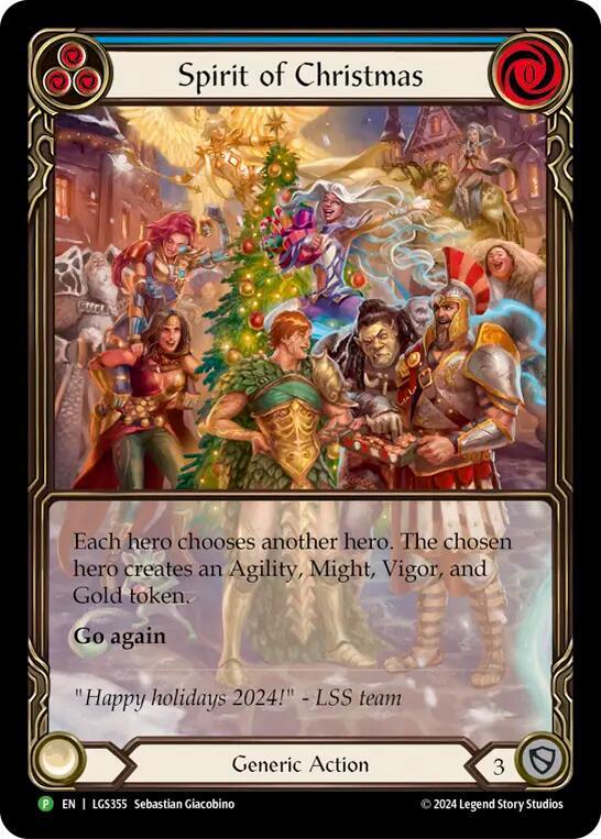 Spirit of Christmas - LGS355 card image