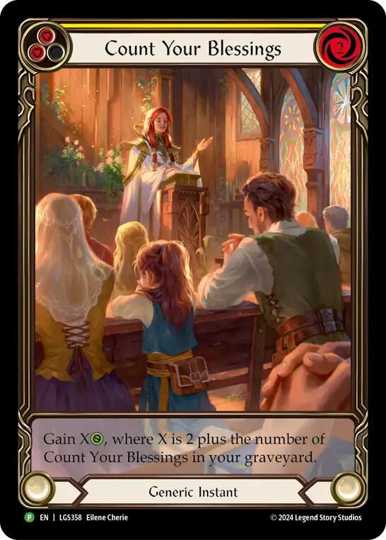 Count Your Blessings (Yellow) - LGS358 card image