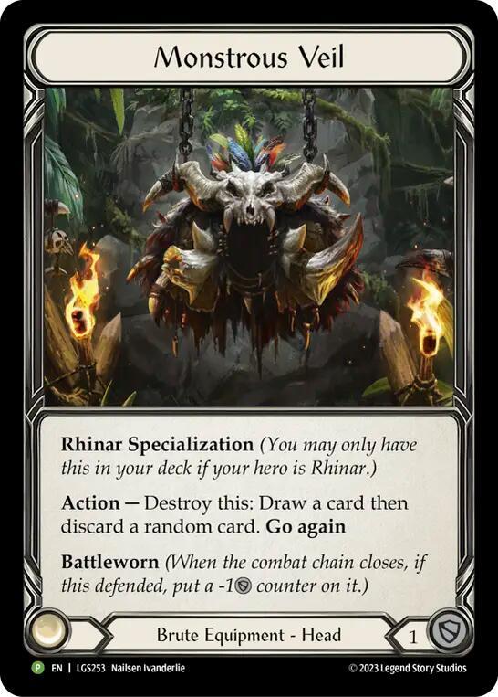 Monstrous Veil - LGS253 card image