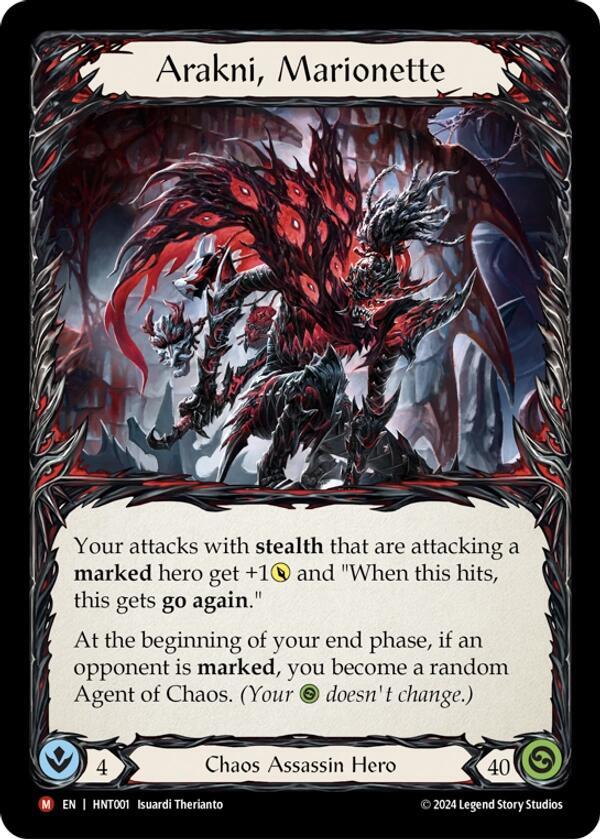 Arakni, Marionette card image