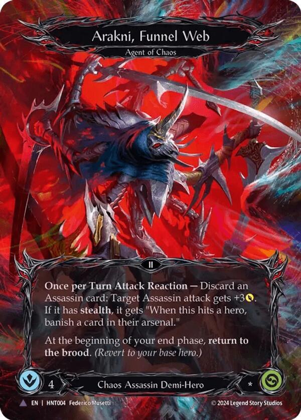 Arakni, Funnel Web (Marvel) card image