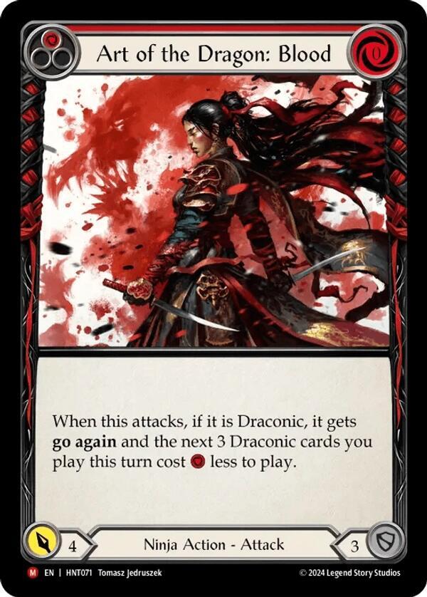 Art of the Dragon: Blood card image