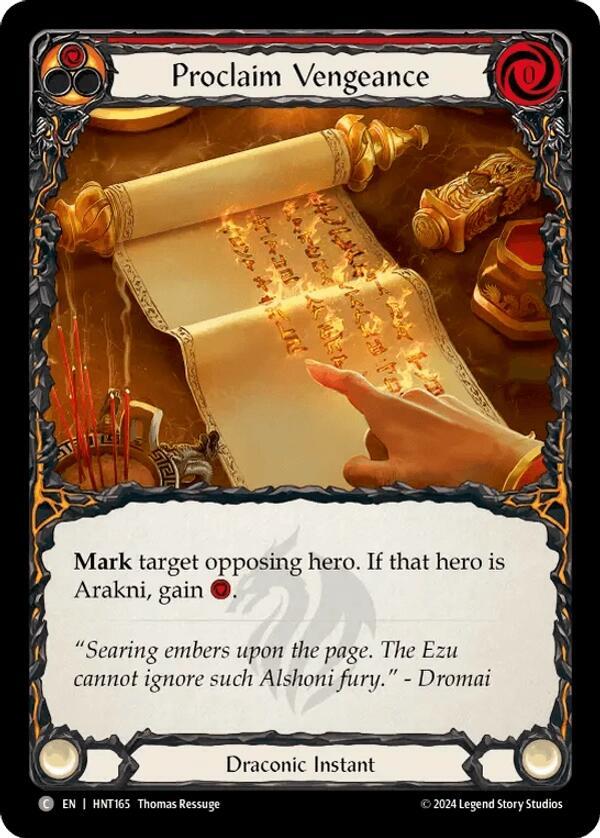 Proclaim Vengeance card image