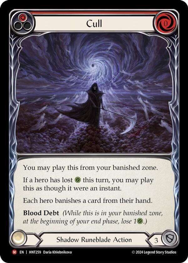 Cull card image