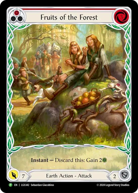 Fruits of the Forest (Red) - LGS342 card image