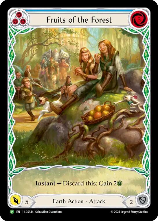 Fruits of the Forest (Blue) - LGS344 card image