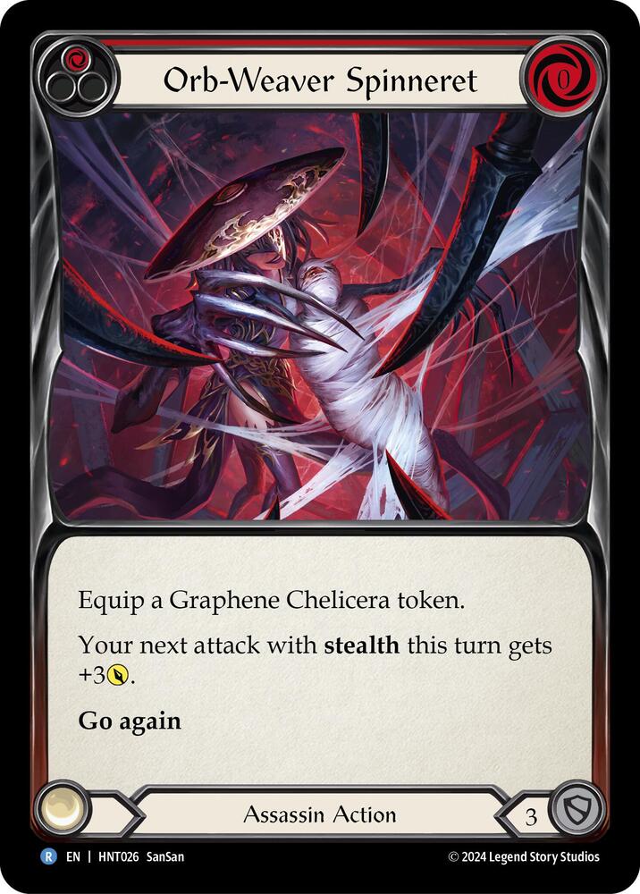 Orb-Weaver Spinneret (Red) card image