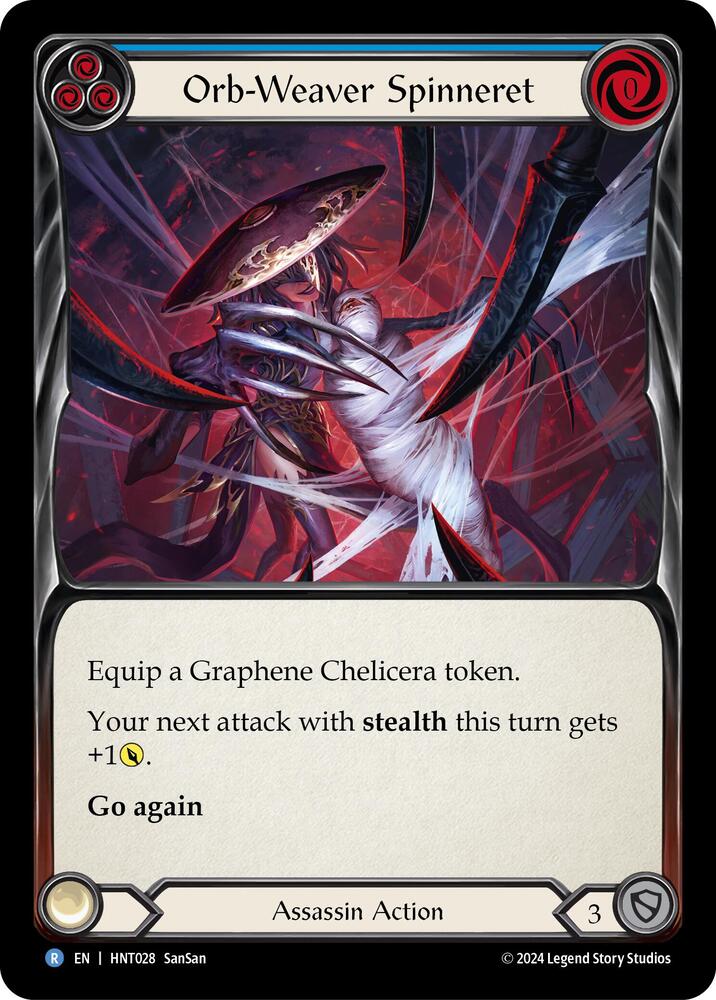 Orb-Weaver Spinneret (Blue) card image