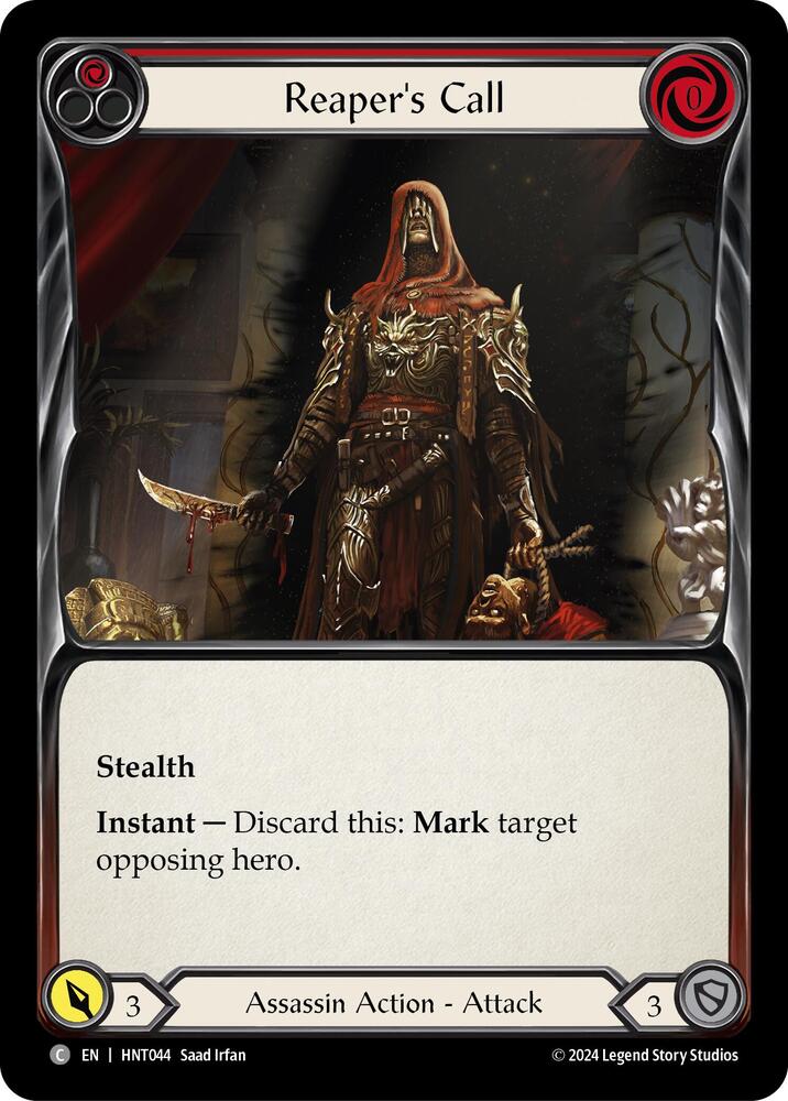 Reaper's Call (Red) card image