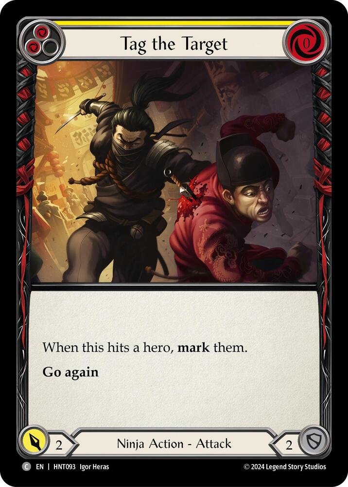 Tag the Target (Yellow) card image