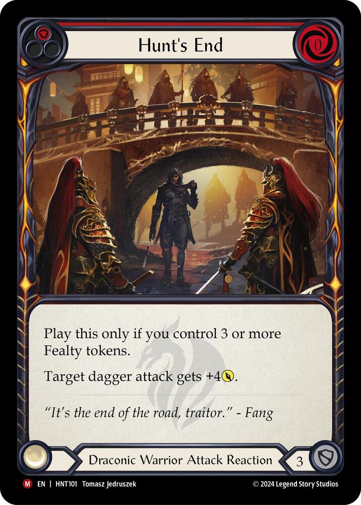 Hunt's End card image