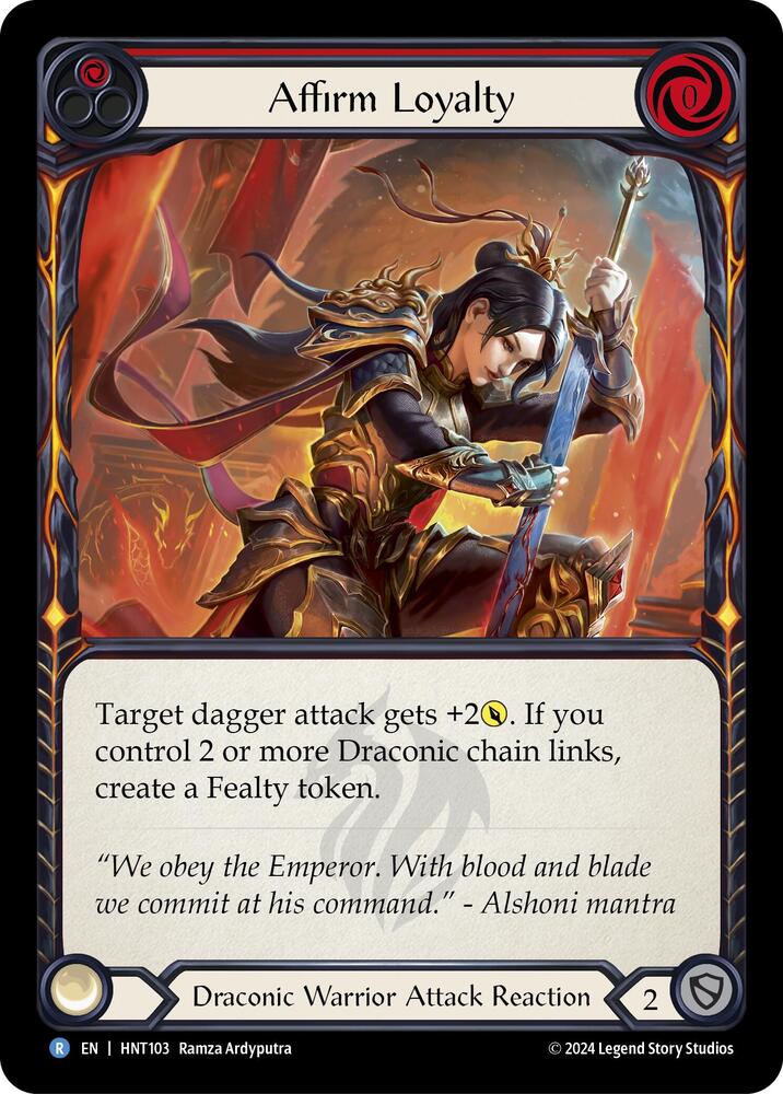 Affirm Loyalty (Red) card image