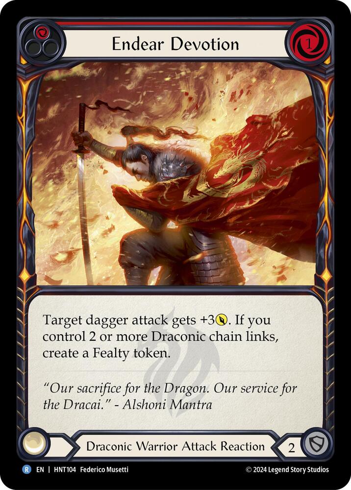 Endear Devotion (Red) card image