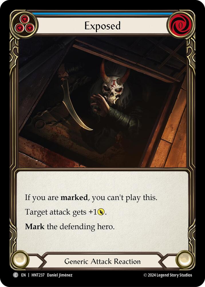 Exposed (Blue) card image