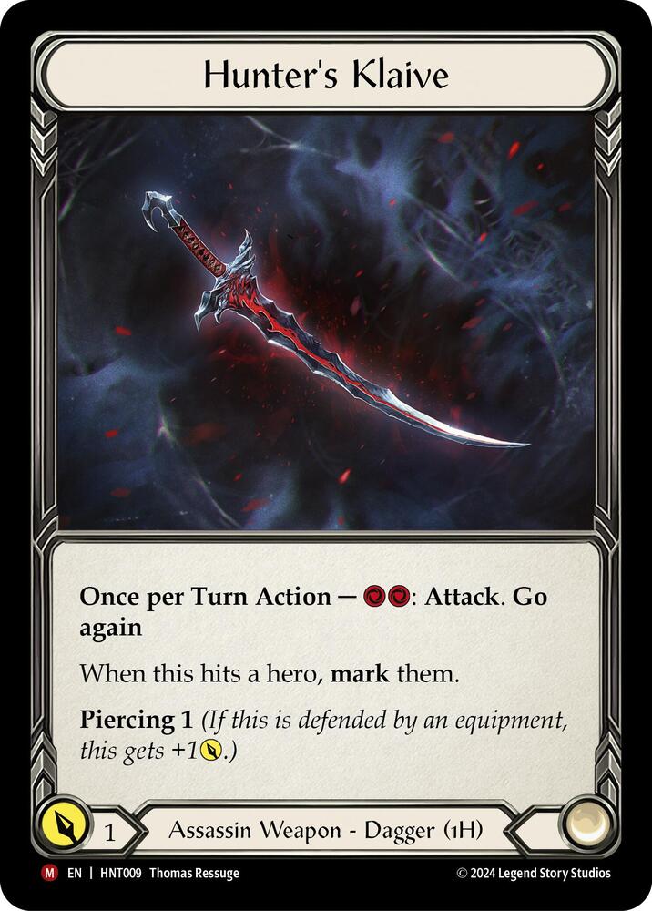 Hunter's Klaive card image