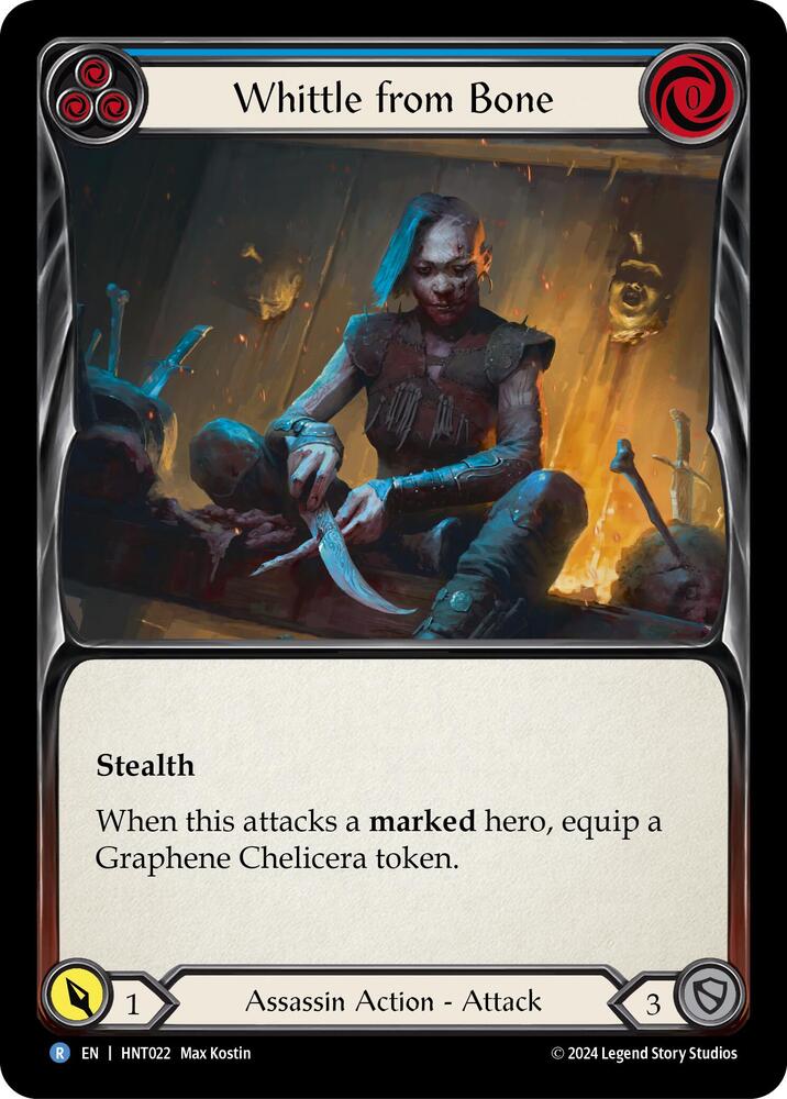 Whittle from Bone (Blue) card image