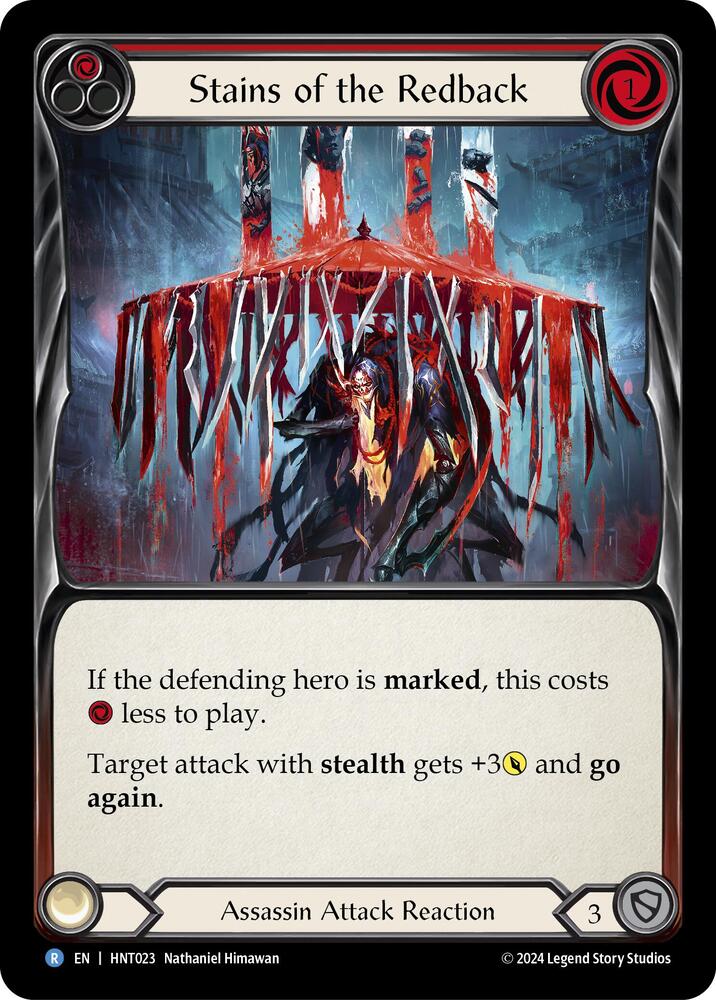 Stains of the Redback (Red) card image