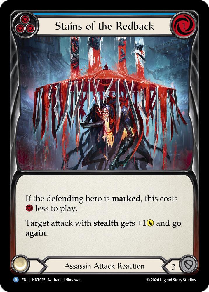 Stains of the Redback (Blue) card image