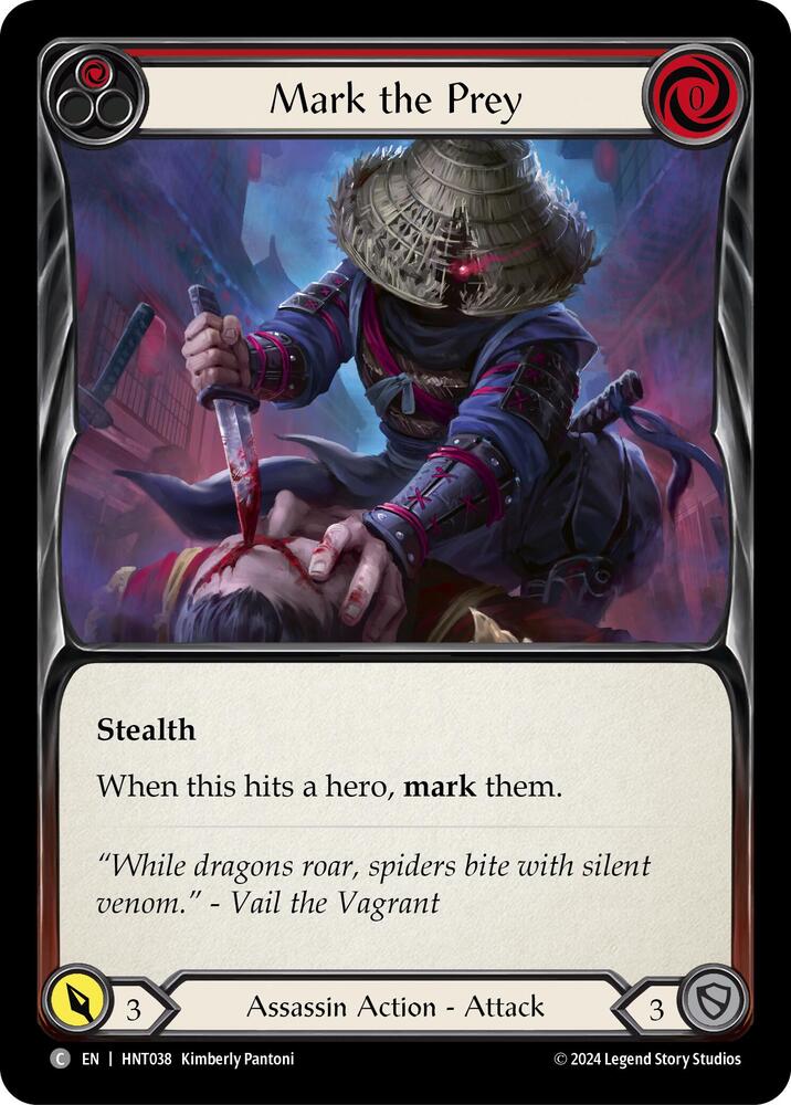 Mark the Prey (Red) card image