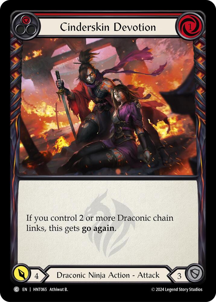 Cinderskin Devotion (Red) card image