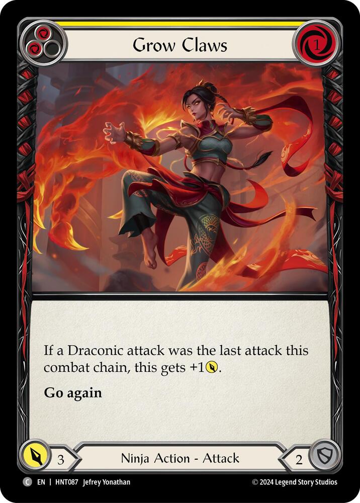 Grow Claws (Yellow) card image
