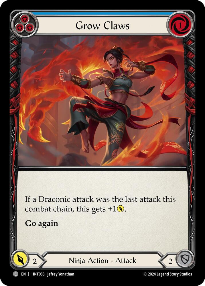 Grow Claws (Blue) card image