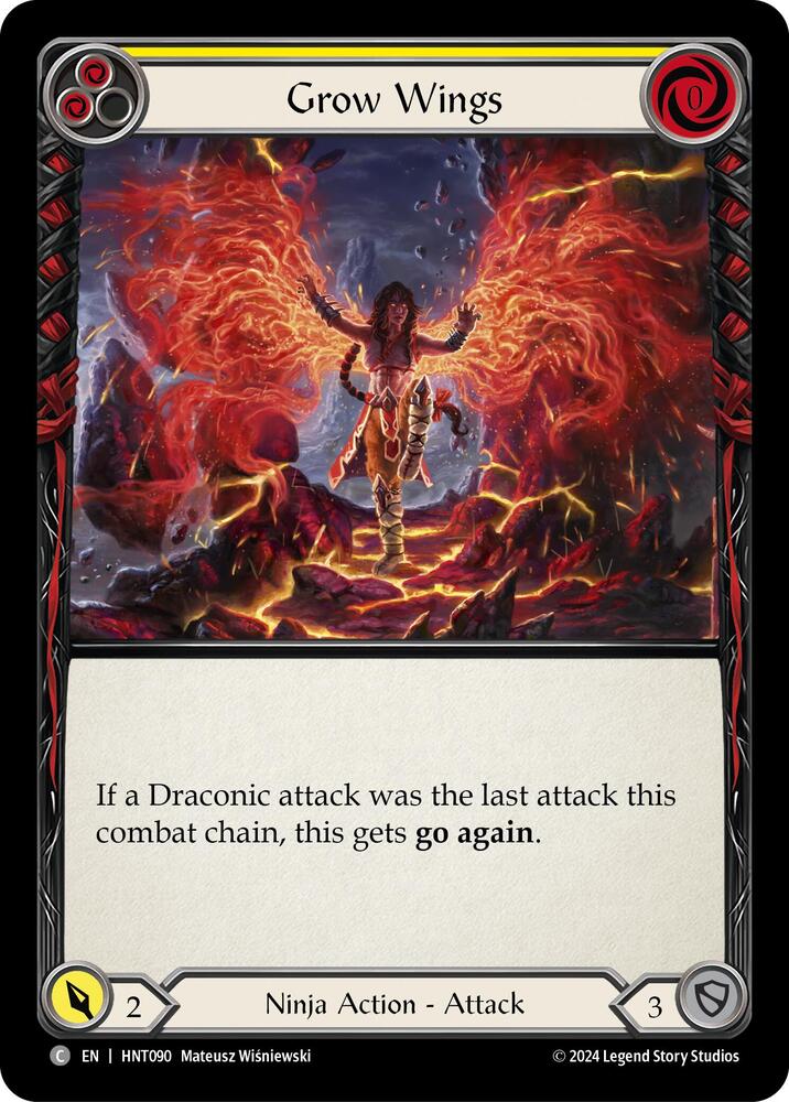 Grow Wings (Yellow) card image