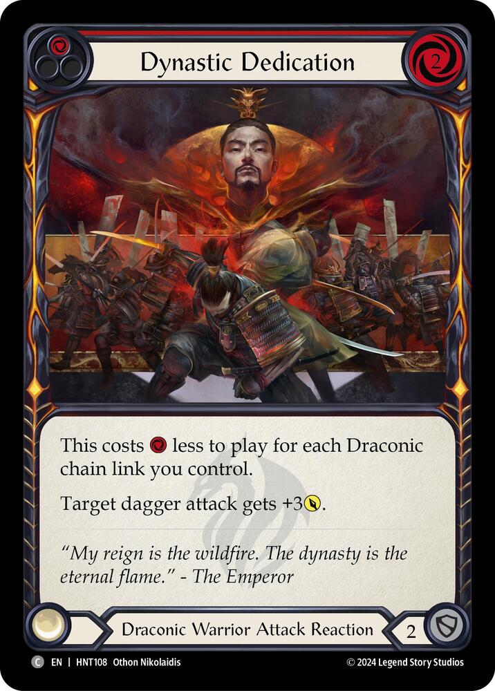 Dynastic Dedication (Red) card image