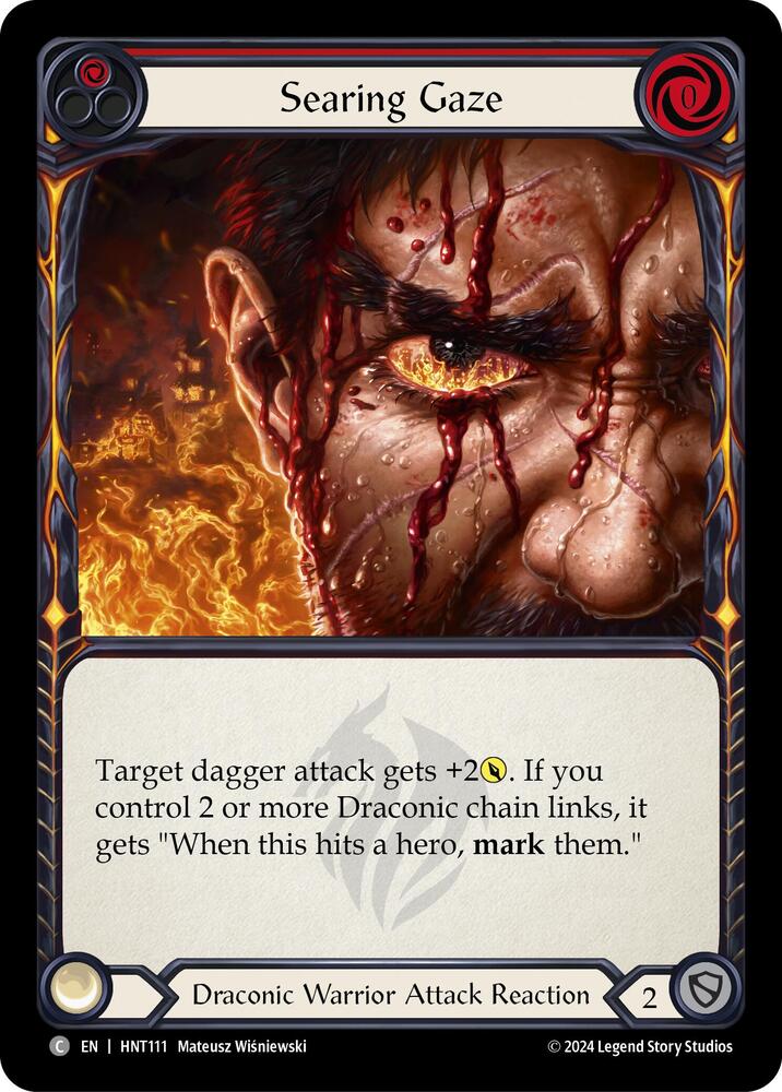 Searing Gaze (Red) card image