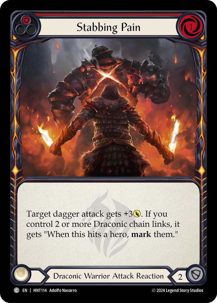 Stabbing Pain (Red) card image