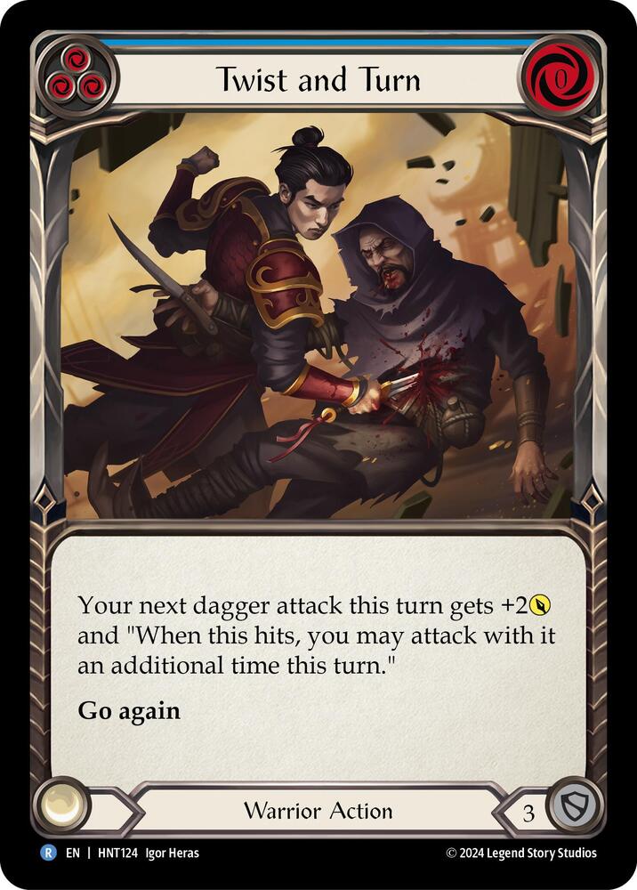 Twist and Turn (Blue) card image