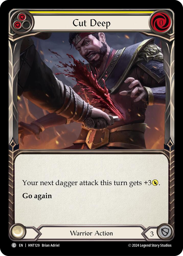 Cut Deep (Yellow) card image