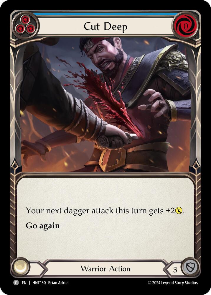 Cut Deep (Blue) card image