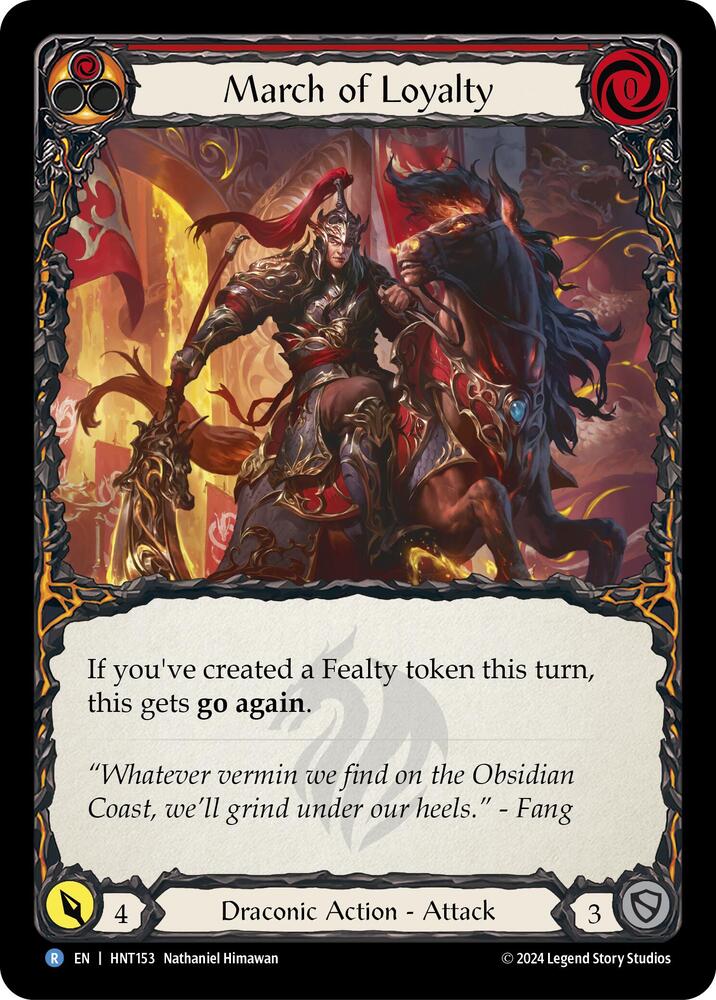 March of Loyalty (Red) card image