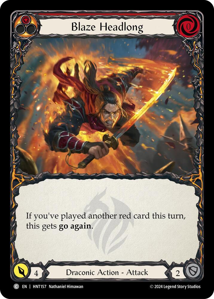 Blaze Headlong (Red) card image