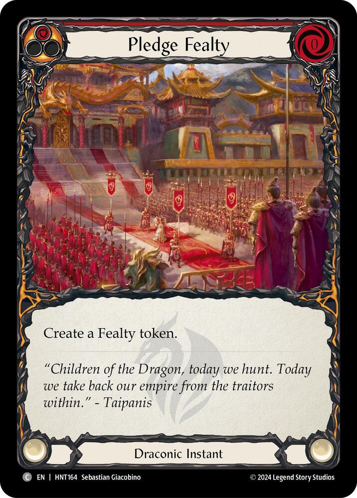 Pledge Fealty (Red) card image